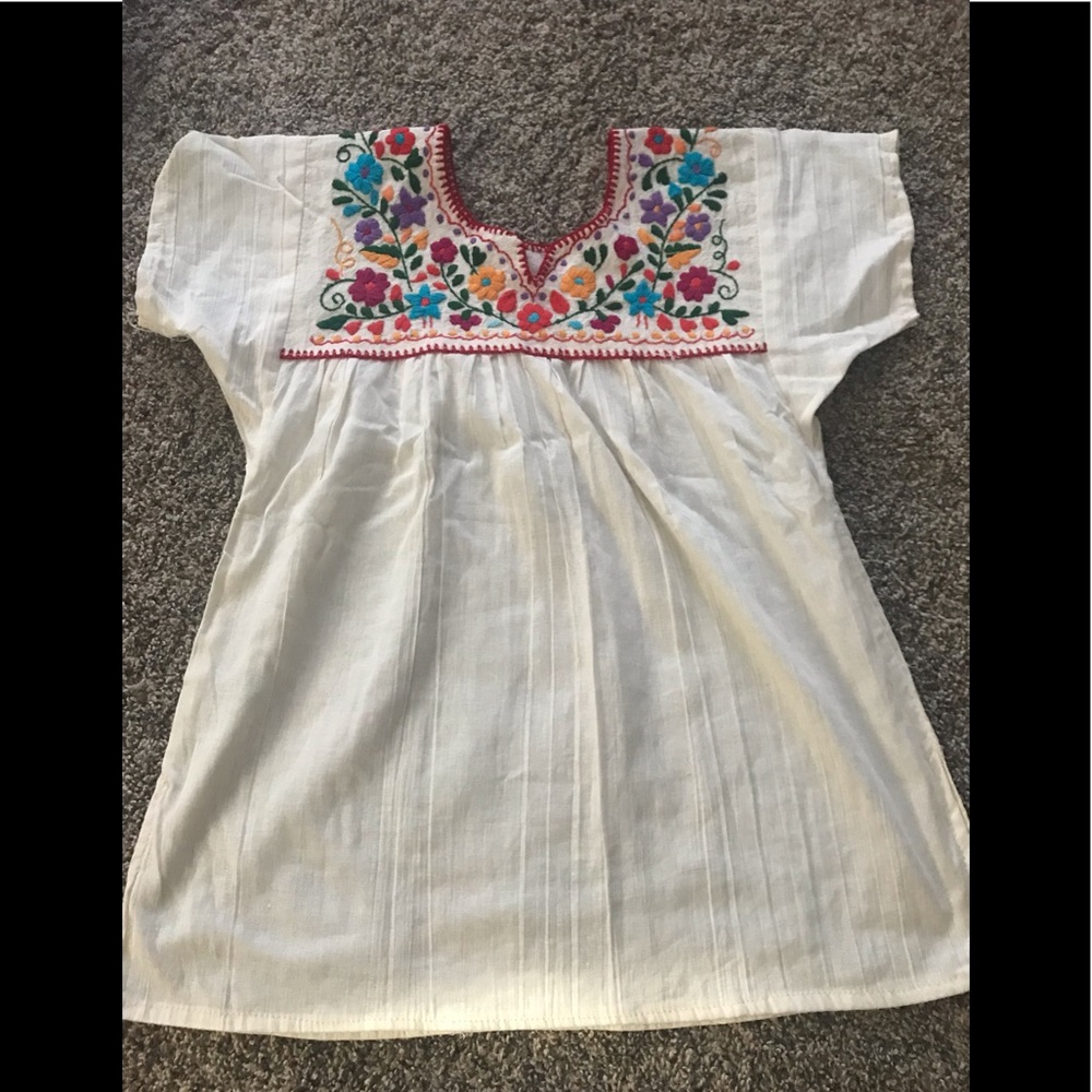 Embroidered top